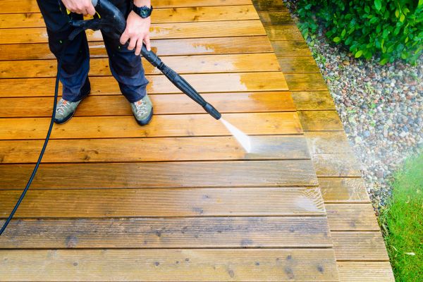 Deck Power Washing in Terre Haute