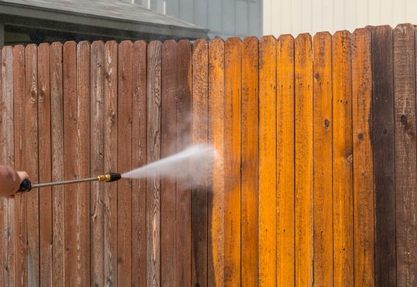 Fence Power Washing in Terre Haute