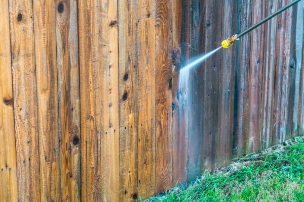 Fence Pressure Washing in Terre Haute