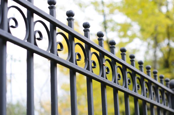 Wrought Iron Fence Cleaning in Terre Haute