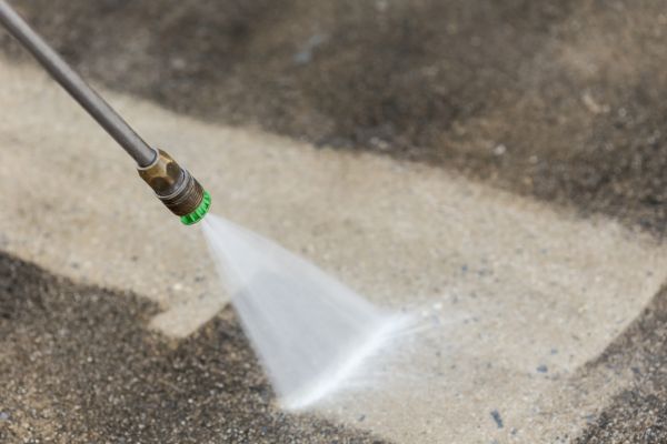 Garage Floor Power Washing in Terre Haute