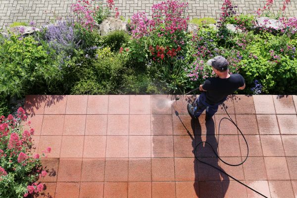 Patio Power Washing in Terre Haute