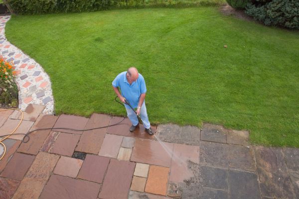 Pavers Pressure Washing in Terre Haute