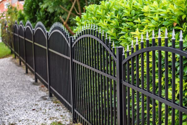 Iron Fence Pressure Washing in Terre Haute