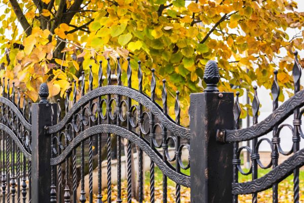Wrought Iron Fence Washing in Terre Haute