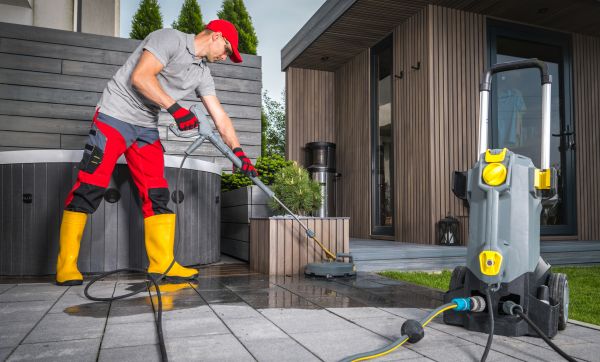 Concrete Patio Washing in Terre Haute