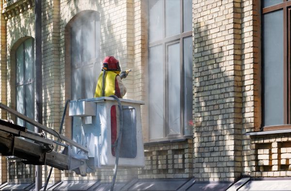 Brick Facade Cleaning in Terre Haute
