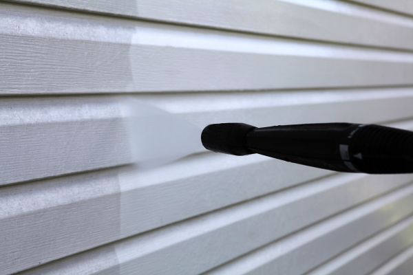 Condo Siding Power Washing in Terre Haute