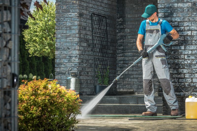 Front Porch Pressure Washing